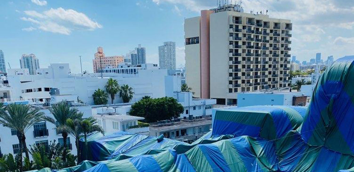 Termite Tenting Versace Mansion Miami, FL