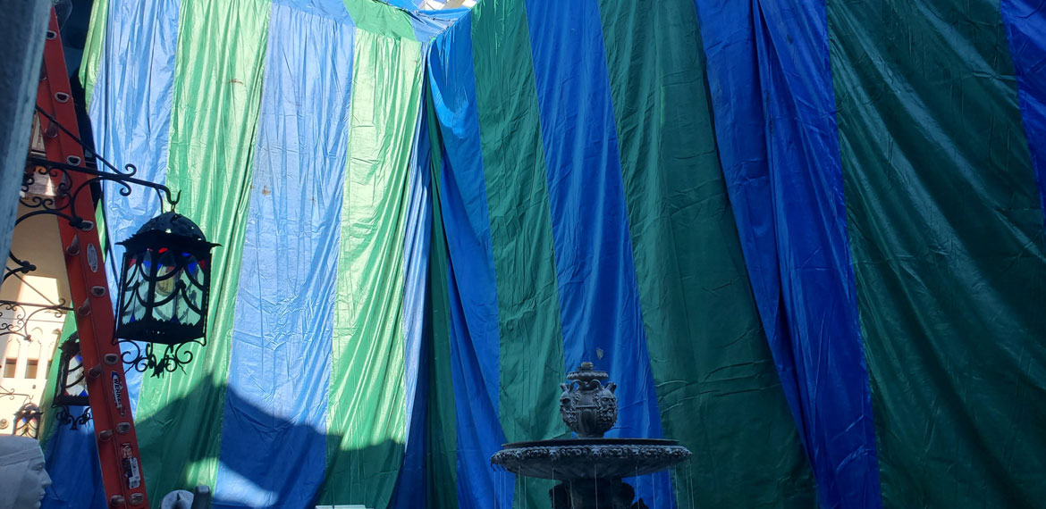 Termite Tenting Versace Mansion Miami, FL