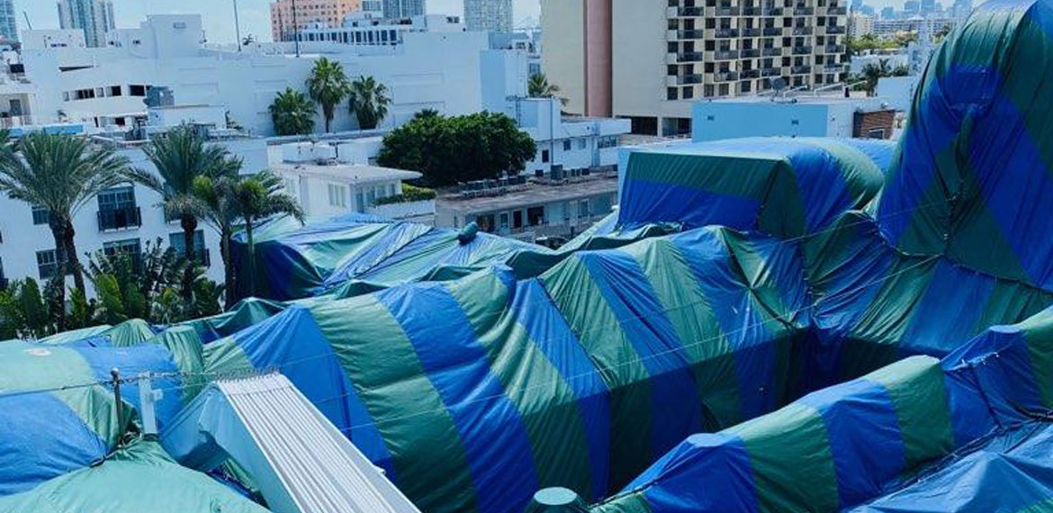 Termite Tenting Versace Mansion Miami, FL